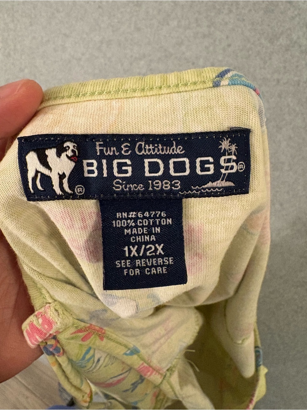 Vintage Big Dogs It’s 5 O’Clock Somewhere Spaghetti Strap Dress 1X/2X Y2K - Picture 6 of 6